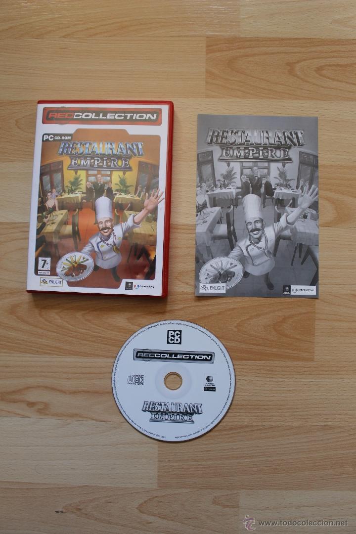 Videojuegos y consolas: RESTAURANT EMPIRE JUEGO PC EDICI&Oacute;N ESPA&Ntilde;OLA - Foto 1