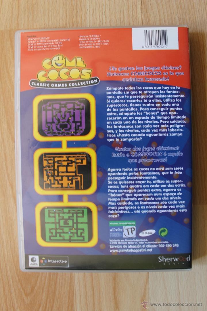 Videojuegos y consolas: COMECOCOS JUEGO PC EDICI&Oacute;N ESPA&Ntilde;OLA - Foto 3