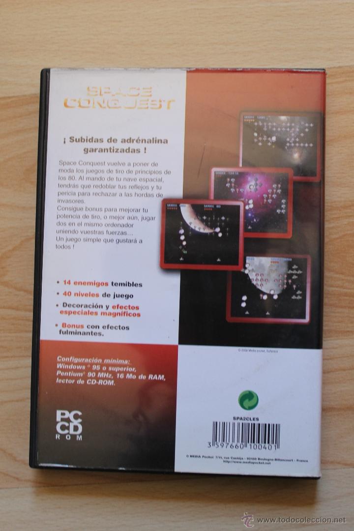 Videojuegos y consolas: SPACE CONQUEST JUEGO PC EDICI&Oacute;N ESPA&Ntilde;OLA - Foto 3