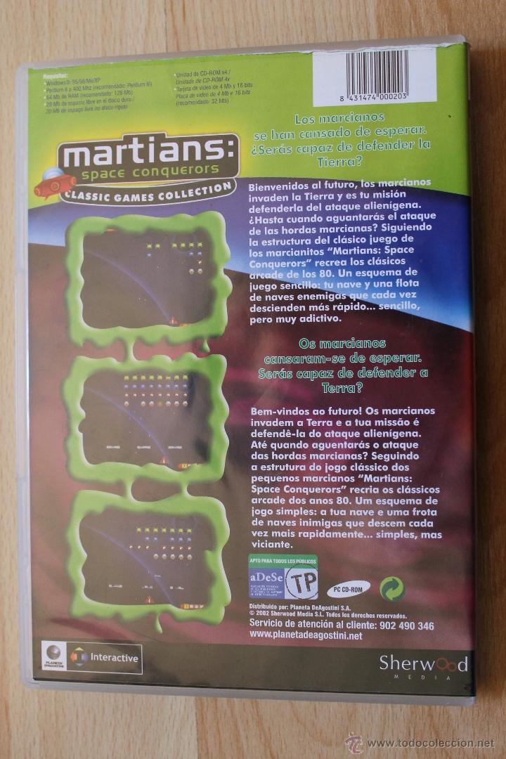 Videojuegos y consolas: MARTIANS SPACE CONQUERORS JUEGO PC EDICI&Oacute;N ESPA&Ntilde;OLA - Foto 3