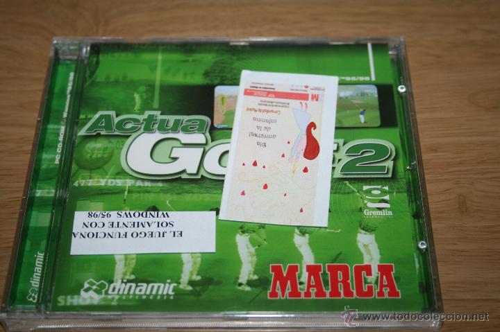 Videojuegos y consolas: Actua golf 2 por dinamic para PC - nuevo precintado - ref0 - Foto 1