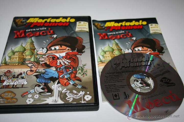 Videojuegos y consolas: JUEGO PARA PC MORTADELO Y FILEMON OPERACI&Oacute;N MOSC&Uacute; - Foto 2