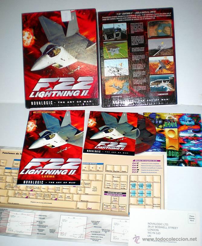 Videojuegos y consolas: F22 Lightning II [1996] Novalogic / Electronic Arts [PC CDROM] - Foto 3