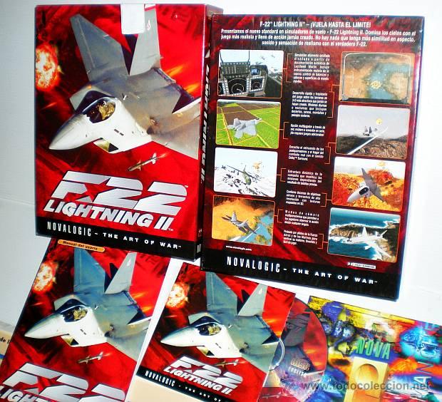 Videojuegos y consolas: F22 Lightning II [1996] Novalogic / Electronic Arts [PC CDROM] - Foto 4