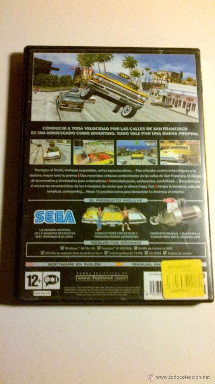 Videojuegos y consolas: CRAZY TAXI JUEGO PC CD ROM - Foto 2