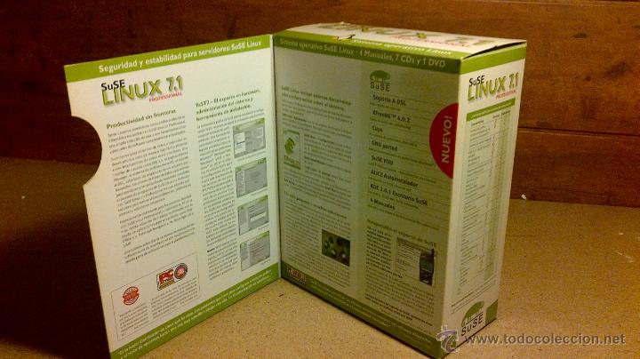 Videojuegos y consolas: SUSE LINUX 7.1 PROFESIONAL. PROGRAMA, APLICACION, JUEGO PC - Foto 3