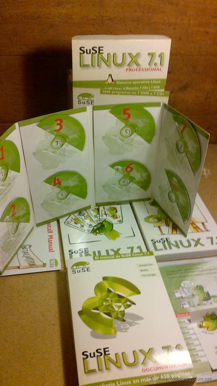 Videojuegos y consolas: SUSE LINUX 7.1 PROFESIONAL. PROGRAMA, APLICACION, JUEGO PC - Foto 8