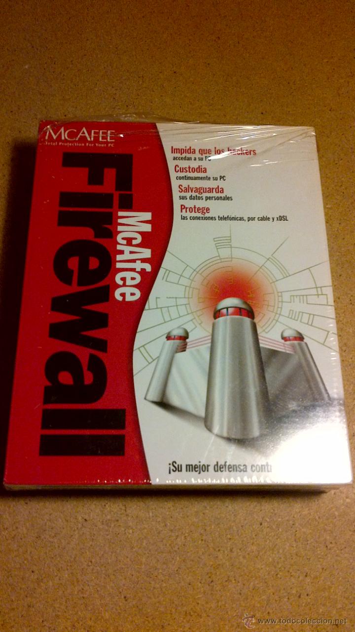 Videojuegos y consolas: MCAFEE FIREWAL PROGRAMA APLICACION PC - Foto 1