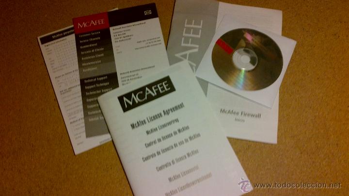 Videojuegos y consolas: MCAFEE FIREWAL PROGRAMA APLICACION PC - Foto 5