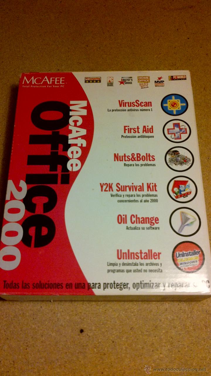 Videojuegos y consolas: MCAFEE OFFICE 2000 PROGRAMA APLICACION PC - Foto 1