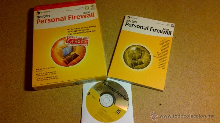 Videojuegos y consolas: NORTON PERSONAL FIREWALL 2002 PROGRAMA APLICACION PC - Foto 4
