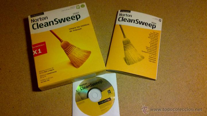 Videojuegos y consolas: NORTON CLEAN SWEEP 2001 PROGRAMA APLICACION PC - Foto 4