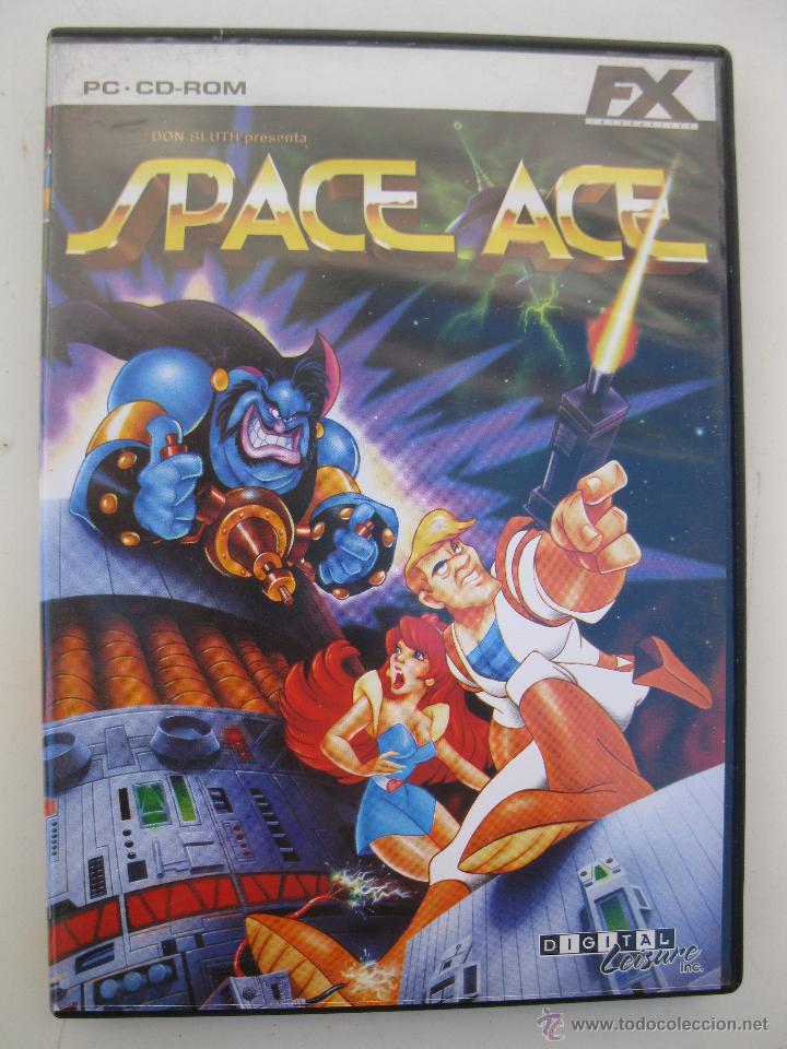 Videojuegos y consolas: SPACE ACE - DRAGONS LAIR - JUEGO PARA PC. - Foto 1