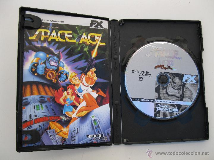 Videojuegos y consolas: SPACE ACE - DRAGONS LAIR - JUEGO PARA PC. - Foto 2