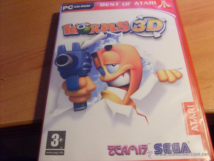 Videojuegos y consolas: WORMS 3D SEGA PC. BEST OF ATARI (DVDI2) - Foto 1
