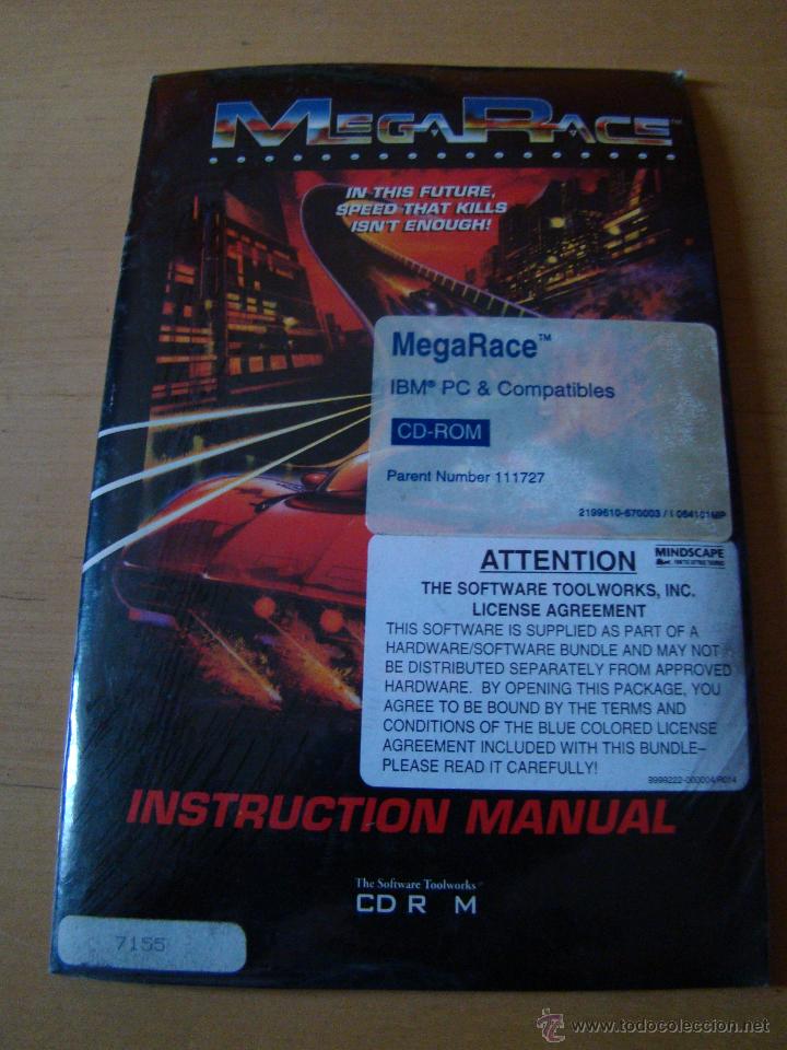 Videojuegos y consolas: Antiguo juego PC MEGARACE - Foto 1