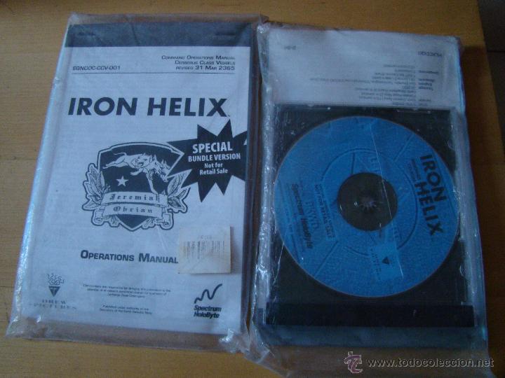 Videojuegos y consolas: Antiguo juego PC IRON HELIX - Foto 1