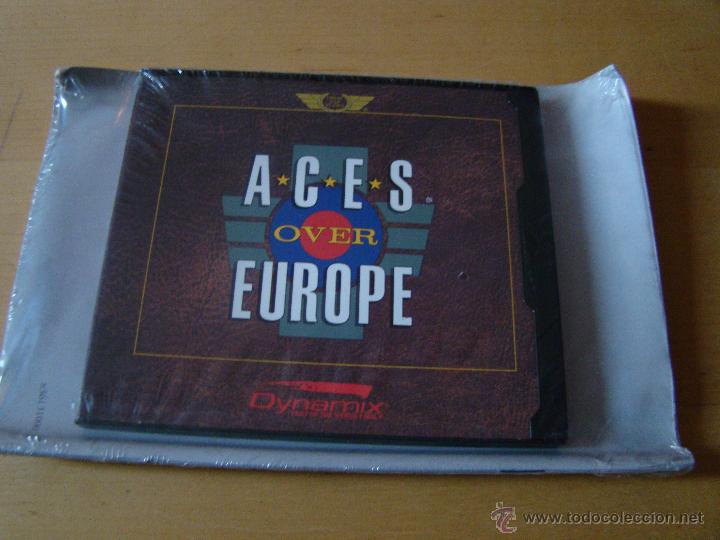 Videojuegos y consolas: Antiguo juego PC  A C E S OVER EUROPE - Foto 1