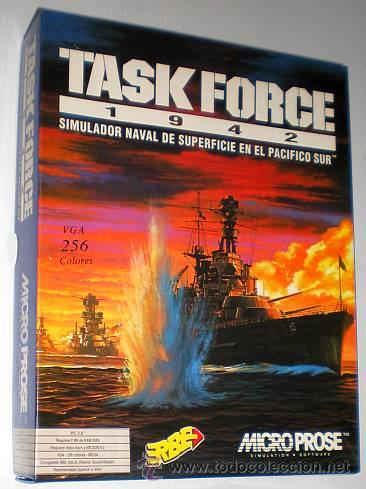 Videojuegos y consolas: Task Force 1942 [MicroProse] MPS Labs Erbe Software [1992] [PC 3 1/2] Edicion Espa&ntilde;ola - Foto 1