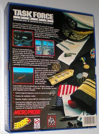 Videojuegos y consolas: Task Force 1942 [MicroProse] MPS Labs Erbe Software [1992] [PC 3 1/2] Edicion Espa&ntilde;ola - Foto 2