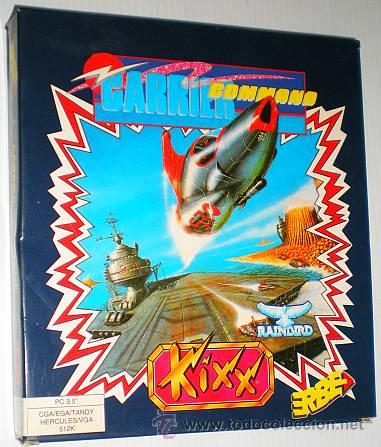 Videojuegos y consolas: Carrier Command [1988] [Rainbird] [KIXX] [ERBE Software] [PC 3 1/2] IBM Amstrad PC - Foto 1