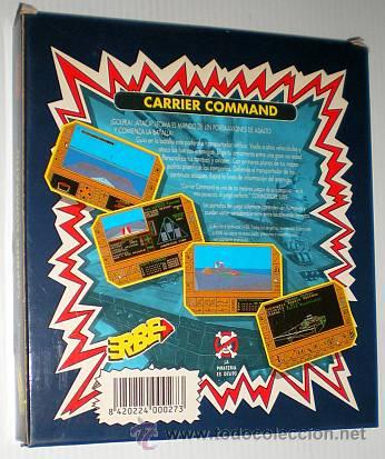 Videojuegos y consolas: Carrier Command [1988] [Rainbird] [KIXX] [ERBE Software] [PC 3 1/2] IBM Amstrad PC - Foto 2