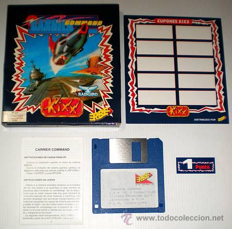 Videojuegos y consolas: Carrier Command [1988] [Rainbird] [KIXX] [ERBE Software] [PC 3 1/2] IBM Amstrad PC - Foto 3