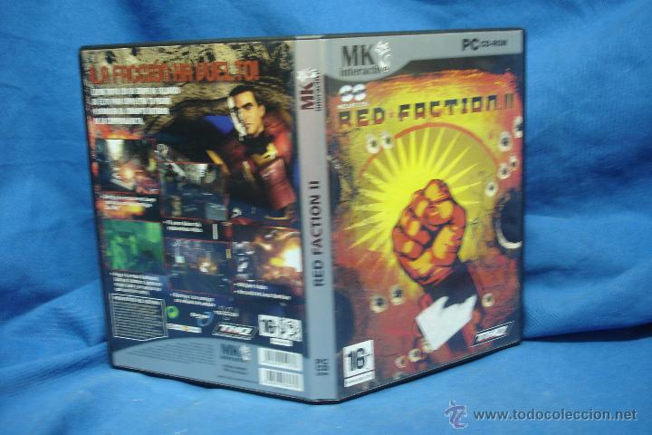 Videojuegos y consolas: RED FACTION II - JUEGO PC DVD - 2 DISCOS - Foto 1