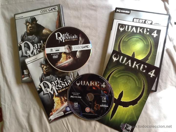 Videojuegos y consolas: Juegos PC Quake 4 y Dark messiah - Foto 1