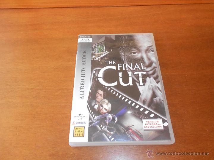 Videojuegos y consolas: THE FINAL CUT PC CD ROM, ALFRED HITCHCOCK VERSI&Oacute;N &Iacute;NTEGRA EN CASTELLANO - Foto 1