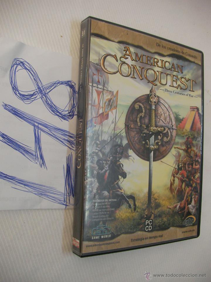 Videojuegos y consolas: JUEGO PARA PC - AMERICAN CONQUEST  - ENVIO GRATIS A ESPA&Ntilde;A - Foto 1