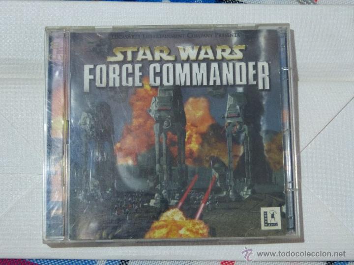 Videojuegos y consolas: STAR WARS FORCE COMMANDER  (EN CASTELLANO ) 2 DISCOS - Foto 1