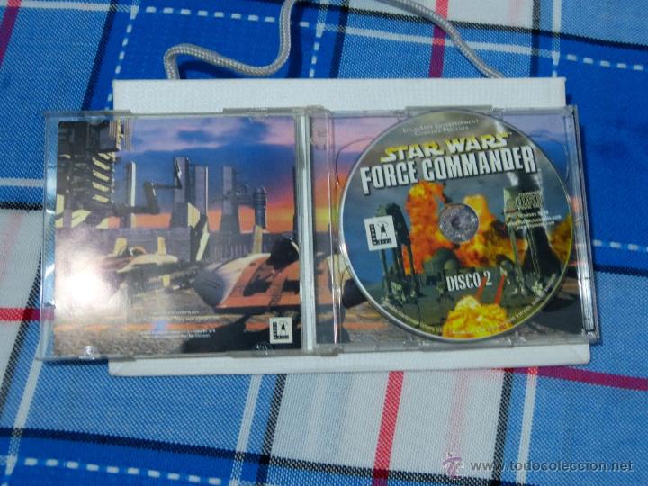 Videojuegos y consolas: STAR WARS FORCE COMMANDER  (EN CASTELLANO ) 2 DISCOS - Foto 2