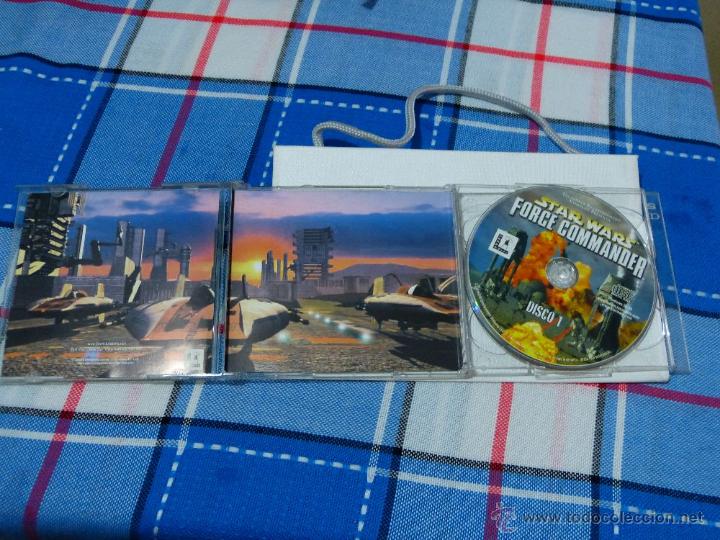 Videojuegos y consolas: STAR WARS FORCE COMMANDER  (EN CASTELLANO ) 2 DISCOS - Foto 3