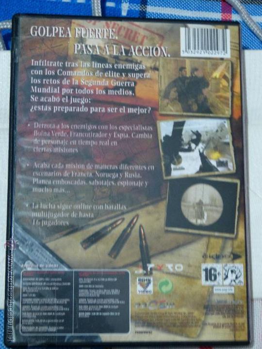 Videojuegos y consolas: COMMANDOS STRIKE FORCE (COMPLETO 100% EN CASTELLANO) - Foto 3