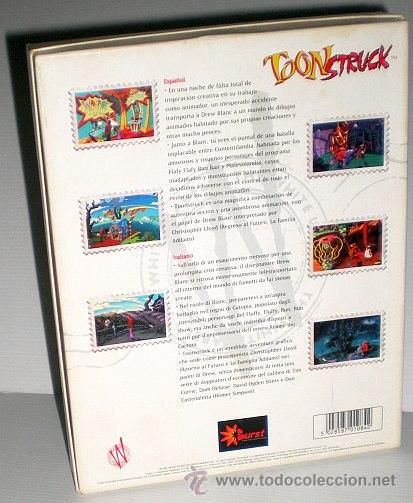 Videojuegos y consolas: Toonstruck [Burst Studios] [1996] Virgin Interactive / The White Label [PC CDROM] [Edici&oacute;n espa&ntilde;ola] - Foto 2