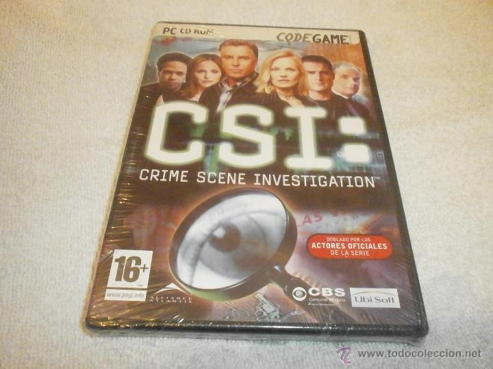 Videojuegos y consolas: CSI CRIME SCENE INVESTIGATION PARA PC nuevo - Foto 1