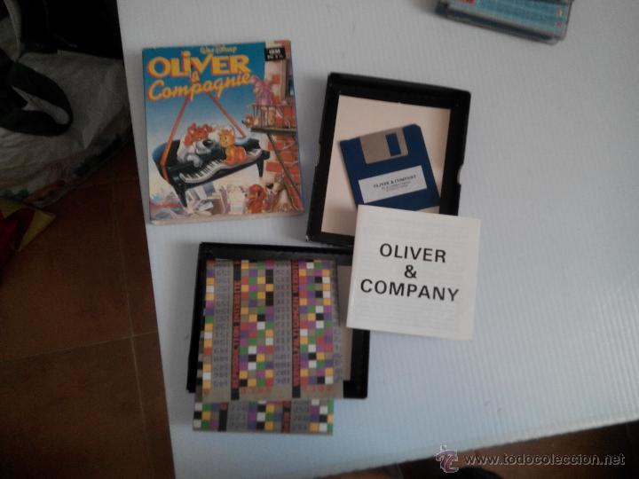 Videojuegos y consolas: juego de pc antiguo diskette oliver&company - Foto 1