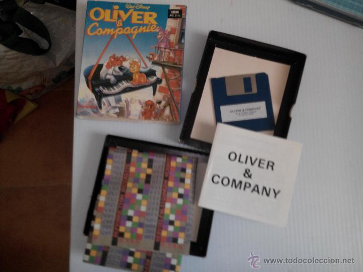 Videojuegos y consolas: juego de pc antiguo diskette oliver&company - Foto 2