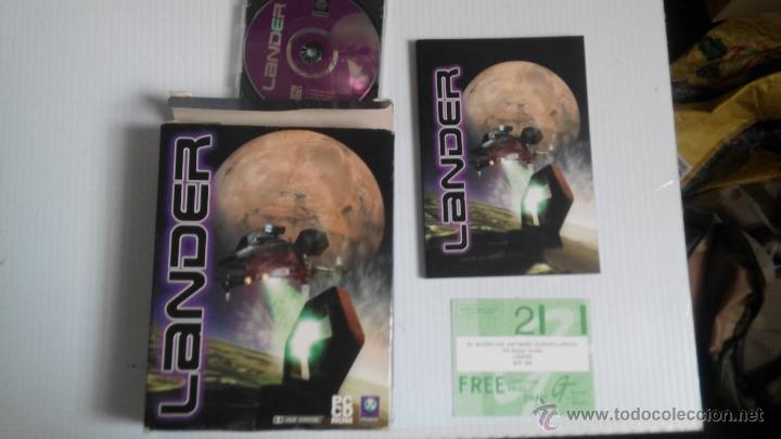 Videojuegos y consolas: juego para pc antiguo lander - Foto 2