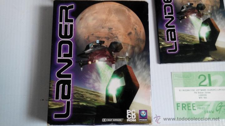 Videojuegos y consolas: juego para pc antiguo lander - Foto 3