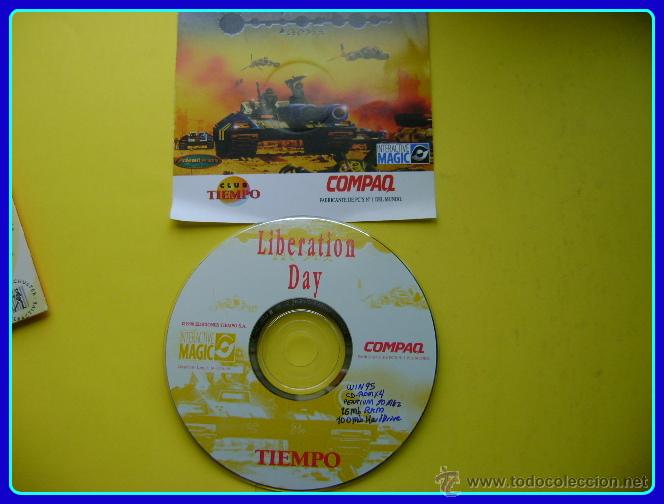 Videojuegos y consolas: Juego para PC CD-ROM Liberation Day, Interactive Magic 1998 - Foto 1