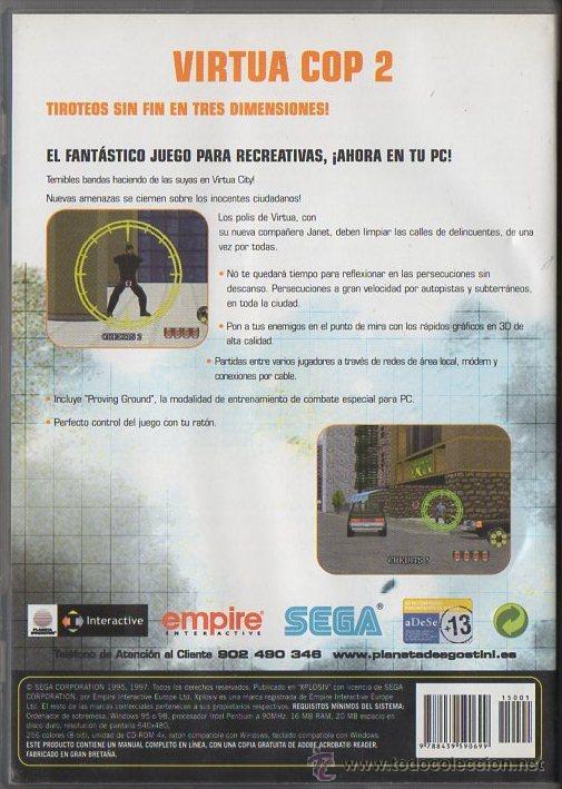 Videojuegos y consolas: VIRTUA COP 2. XPLOSIV. VIDJUEG-032 - Foto 2