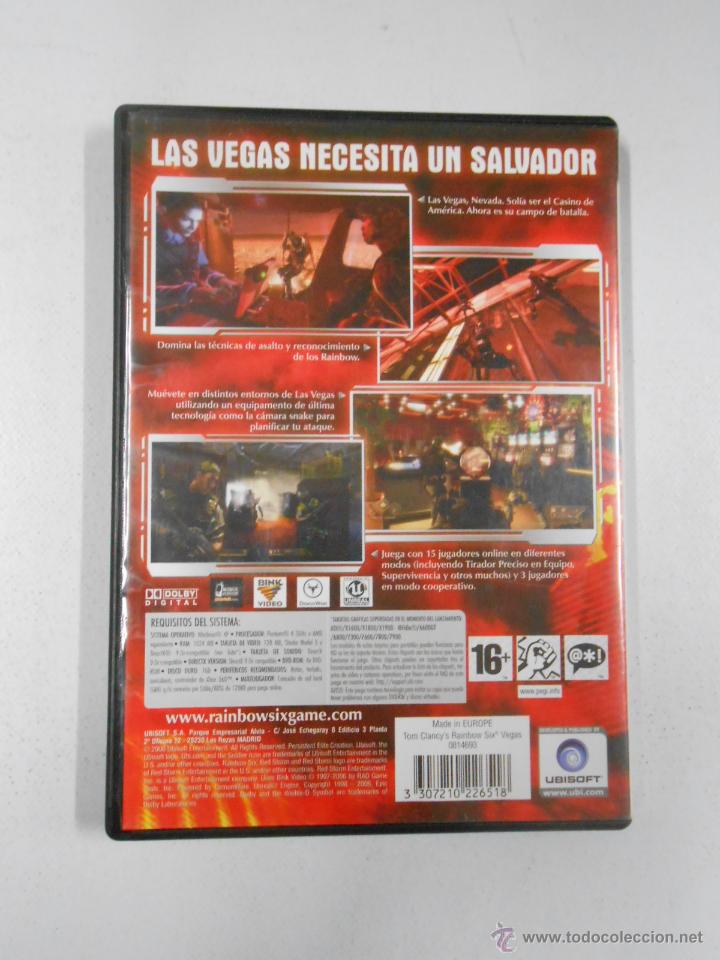 Videojuegos y consolas: TOM CLANCYS RAIBOW SIX VEGAS (PC) UBISOFT. TDKV1 - Foto 2