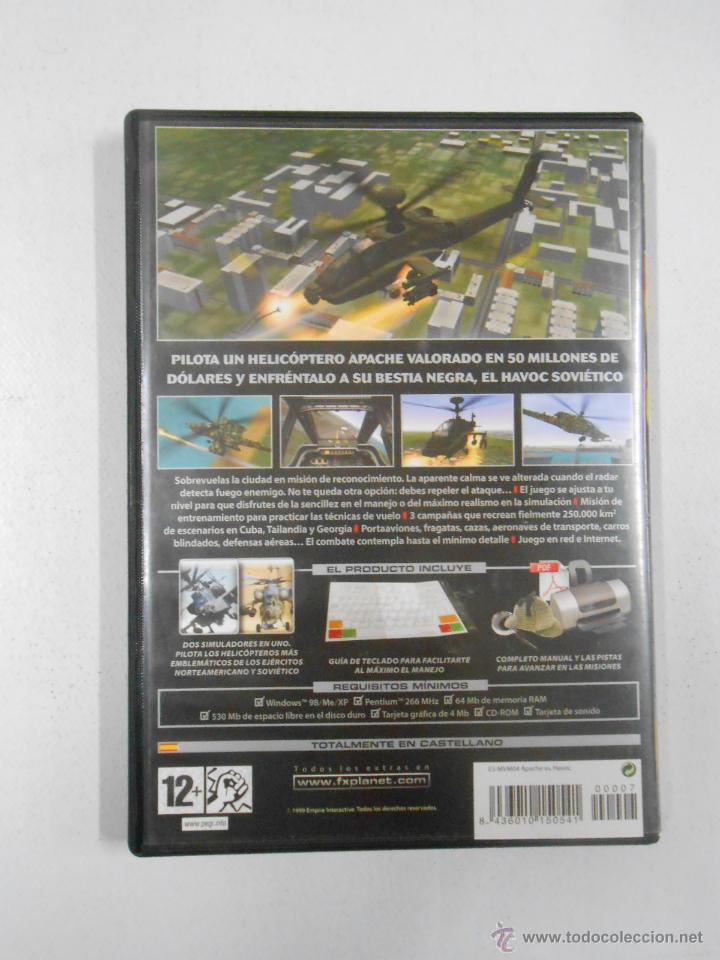 Videojuegos y consolas: ENEMY ENGAGED APACHE VS HAVOC JUEGO PC FX. TDKV1 - Foto 2