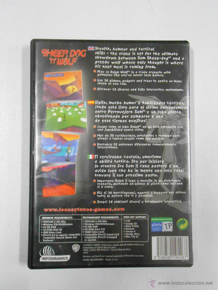 Videojuegos y consolas: SHEEP DOG N WOLF. ACTION. INFOGRAMES. PC CD ROM. TDKV1 - Foto 2
