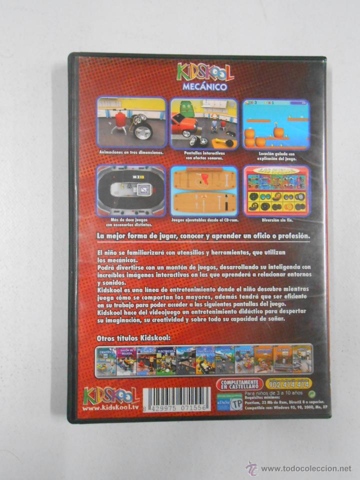 Videojuegos y consolas: MECANICO. PC CD-ROM. KIDSKOOL. TDKV1 - Foto 2