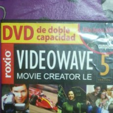 Videojuegos y Consolas: DVD DE DOBLE CAPACIDAD - VIDEOWAVE 5 MOVIE CREATOR - CAPTURA VIDEO , EDITA PELICULAS, AÑADE EFECTOS. Lote 45990584