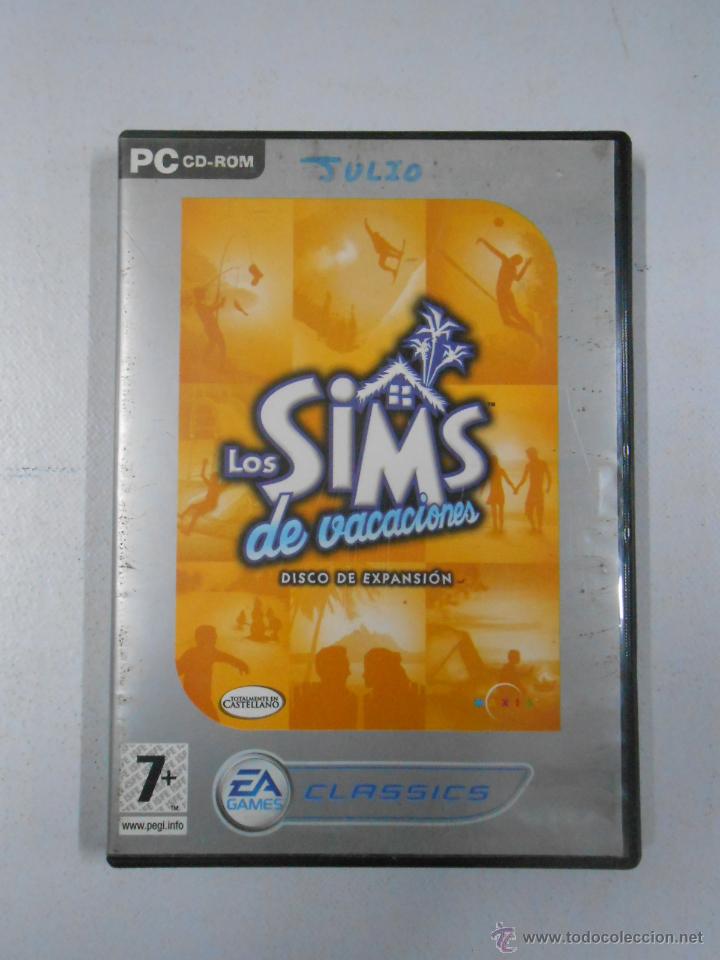 Videojuegos y consolas: PC LOS SIMS DE VACACIONES (DISCO DE EXPANSION). TDKV1 - Foto 1
