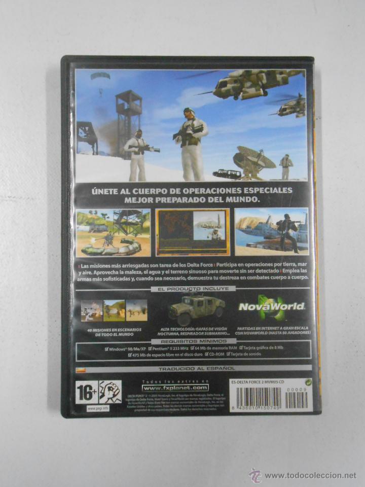 Videojuegos y consolas: JUEGO PC DELTA FORCE 2 FX INTERACTIVE. PC CD-ROM. TDKV1 - Foto 2